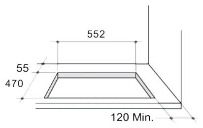 Газовая варочная панель Zigmund&Shtain GN 208.71 X