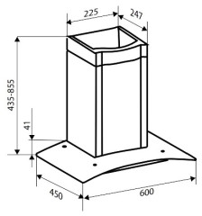 Кухонная вытяжка Zigmund&amp;Shtain K 247.61 B