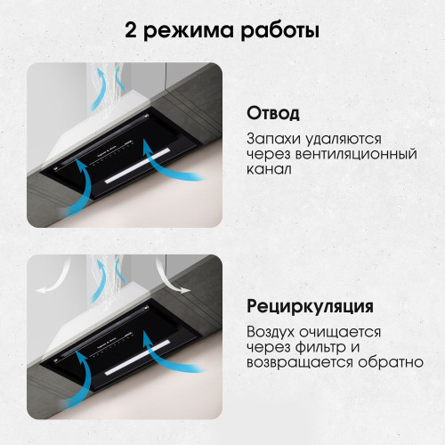 Встраиваемая вытяжка Zigmund & Shtain K 019.5 B