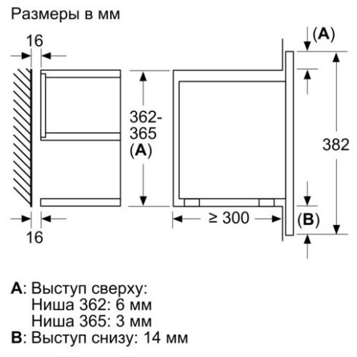 Встраиваемая микроволновая печь Bosch BFL 634GW1