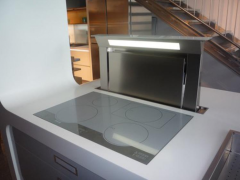 Встраиваемая вытяжка Falmec DownDraft Glass Steel 120 CDDW20.E1P2 ZZZI400F