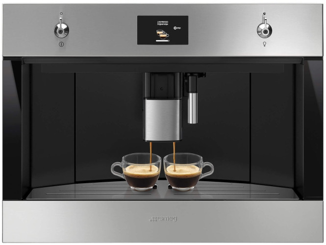 Встраиваемая кофемашина Smeg CMS4303X