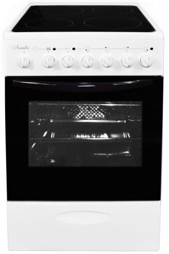 Электрическая плита Лысьва EF4006MK00 ЭПС 43р4 МС белый ветка дерева В