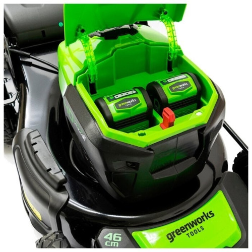 Газонокосилка электрическая greenworks 2506807UB GD40LM46SPK4
