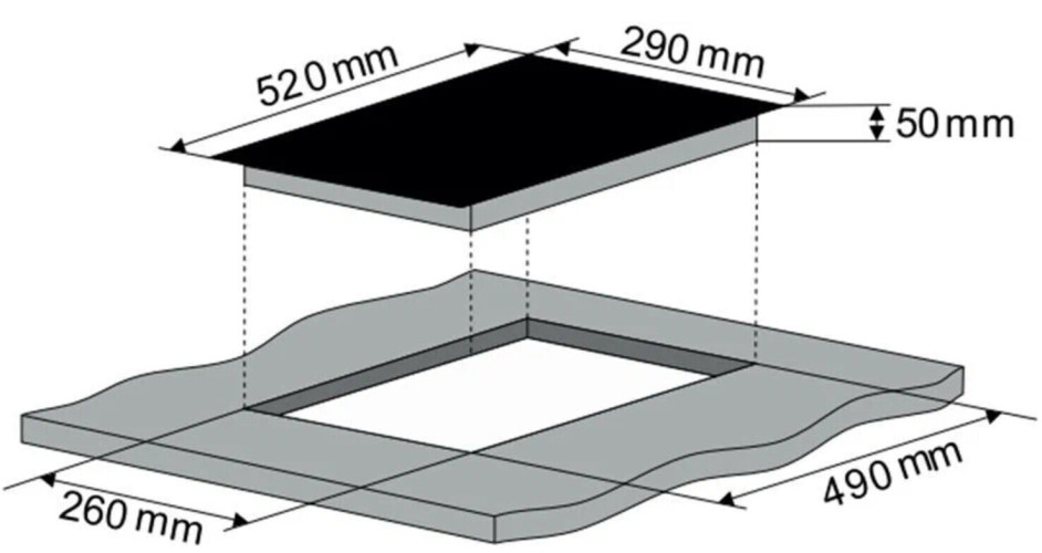 Электрическая варочная панель Konigin Draco C302 TBK