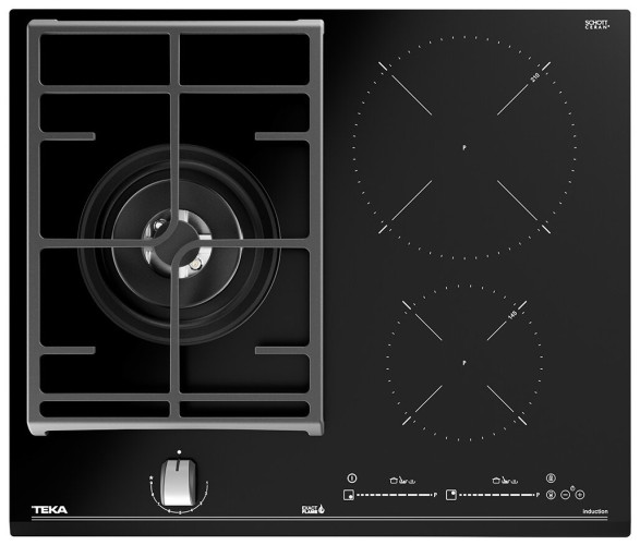 Комбинированная варочная панель Teka Hybrid JZC 63312 ABN Black