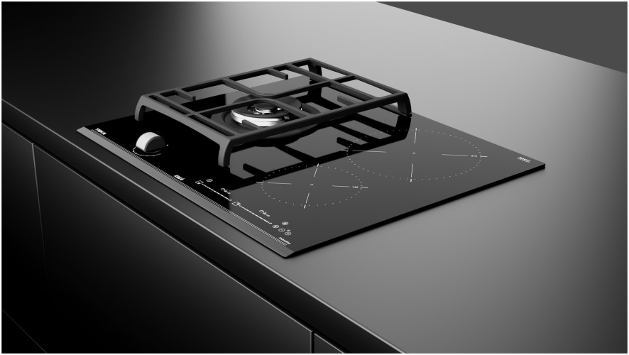 Комбинированная варочная панель Teka Hybrid JZC 63312 ABN Black