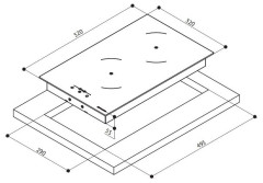 Индукционная варочная панель Faber FBH 32 BK