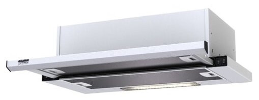 Встраиваемая вытяжка Krona Kamilla Slim 600 Black Inox 2 мотора