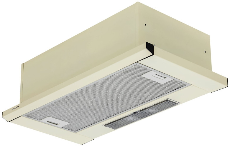 Встраиваемая вытяжка Krona Kamilla Slim 600 Black Inox 2 мотора