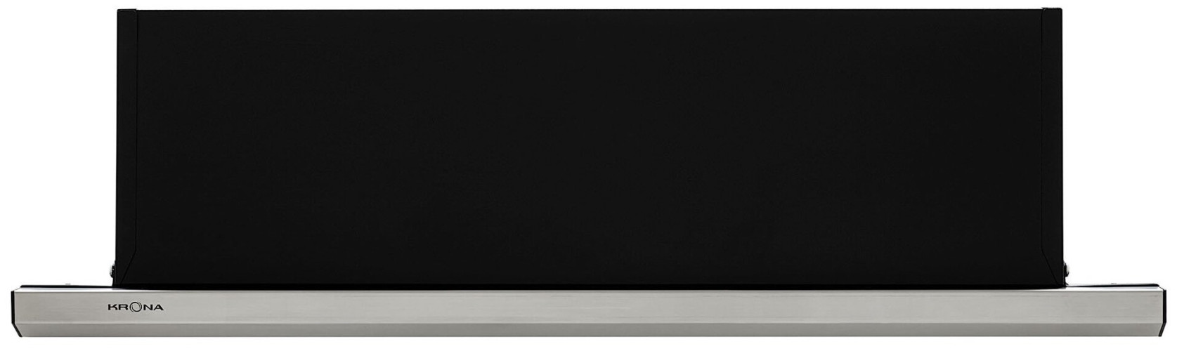 Встраиваемая вытяжка Krona Kamilla Slim 600 Black Inox 2 мотора
