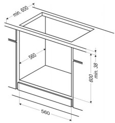 Электрический духовой шкаф Krona Element 60 BL/BL