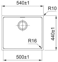 Кухонная мойка Franke FEX 210-50 127.0688.782