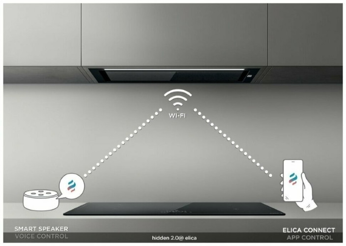 Встраиваемая вытяжка Elica HIDDEN 2 0 BLGL A 60 PRF0164361