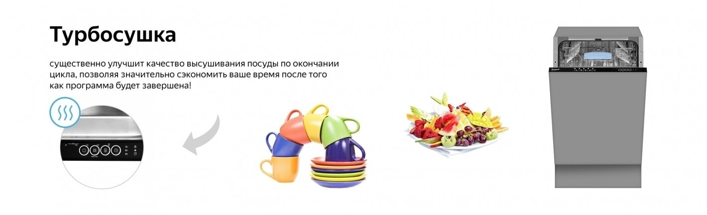 Посудомоечная машина WEISSGAUFF BDW 4525