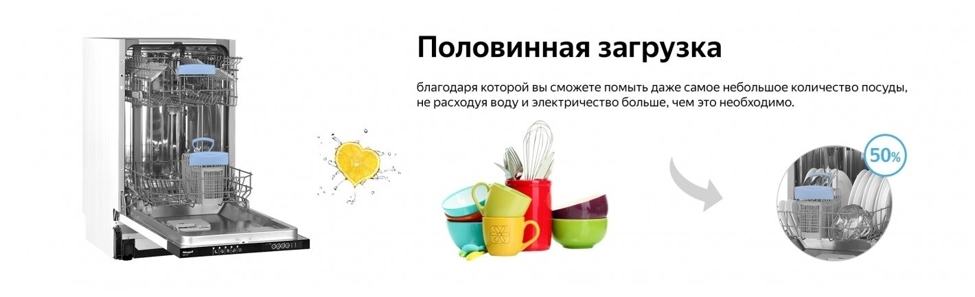 Посудомоечная машина WEISSGAUFF BDW 4525