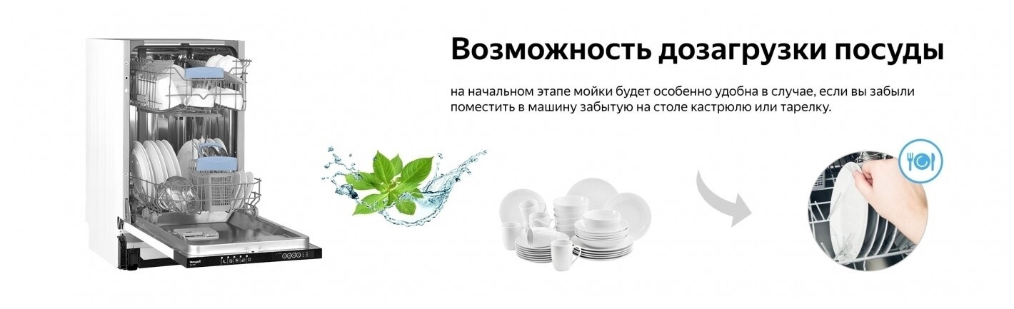 Посудомоечная машина WEISSGAUFF BDW 4525