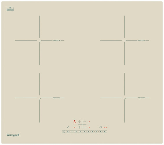 Индукционная варочная панель Weissgauff HI 640 BSC
