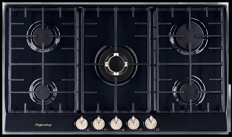 Газовая варочная панель Kuppersberg FV9TGRZ ANT Silver