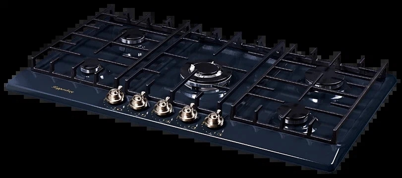 Газовая варочная панель Kuppersberg FV9TGRZ ANT Silver