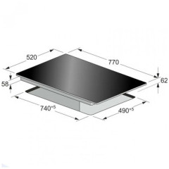 Индукционная варочная панель Kaiser KCT 7797 FI ElfEM