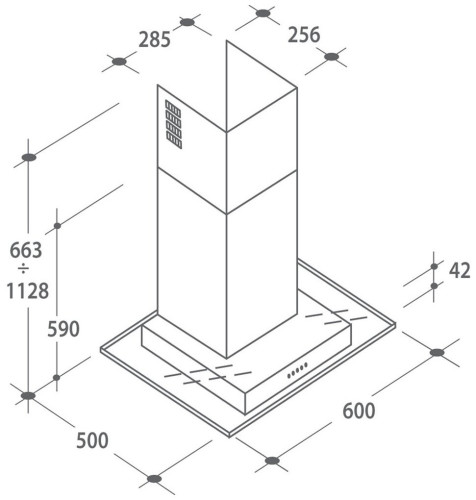 Кухонная вытяжка Candy CVM 670