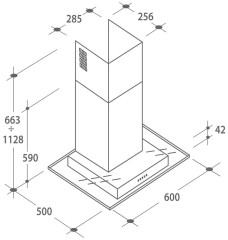 Кухонная вытяжка Candy CVM 670