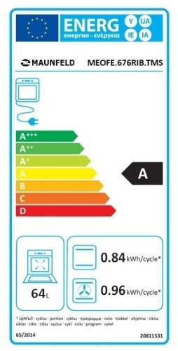Электрический духовой шкаф MAUNFELD MEOFE 676 RIB TM