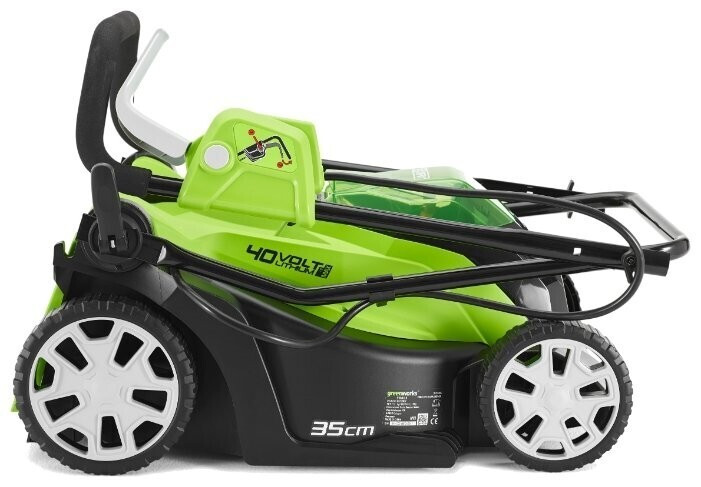 Газонокосилка электрическая greenworks 2501907 G40LM35