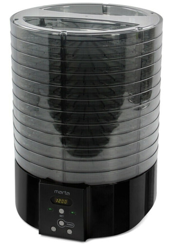 Сушилка для овощей и фруктов Marta MT-FD1886A черный жемчуг