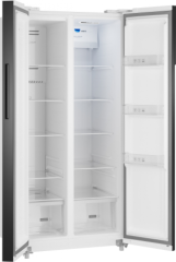 Холодильник Weissgauff WSBS 500 White Rock Glass