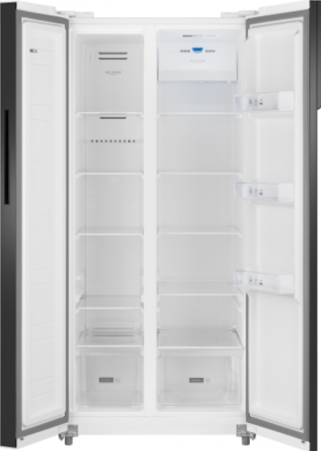 Холодильник Weissgauff WSBS 500 White Rock Glass