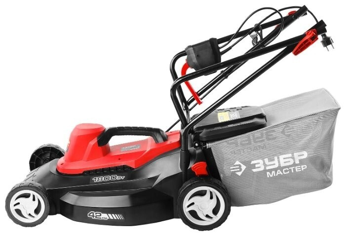 Газонокосилка электрическая ЗУБР ЗГКЭ-42-1800