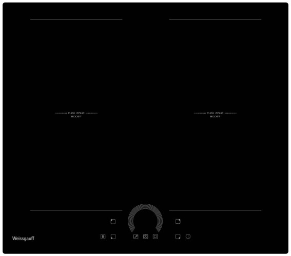 Индукционная варочная панель WEISSGAUFF HI 642 BFZC