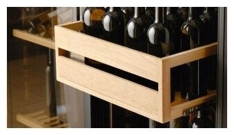 Винный шкаф POZIS ШВ 120 вишня