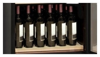 Винный шкаф POZIS ШВ 120 вишня