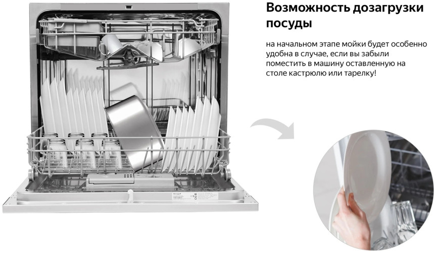 Посудомоечная машина Weissgauff TDW 4006 D