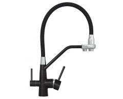 Смеситель для кухни Zigmund &amp; Shtain ZS 2200 черный базальт