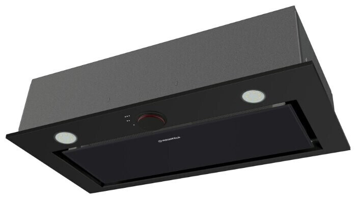 Встраиваемая вытяжка Maunfeld Crosby Rocky 55 черное стекло