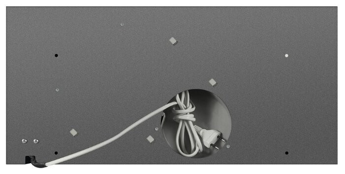 Встраиваемая вытяжка Maunfeld Crosby Rocky 55 черное стекло