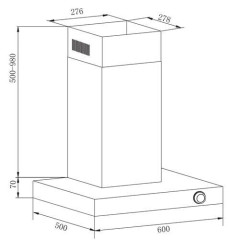 Кухонная вытяжка Hansa OKP 6751 TH