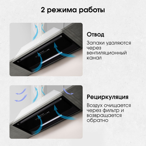 Встраиваемая вытяжка Zigmund & Shtain K 019.7 B