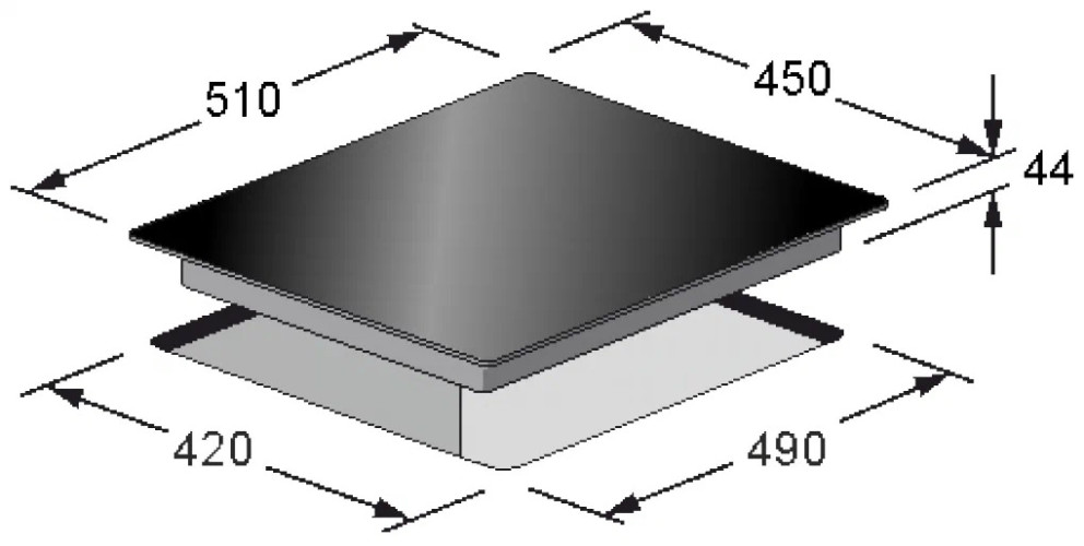 Электрическая варочная панель Kaiser KCT 4745 F