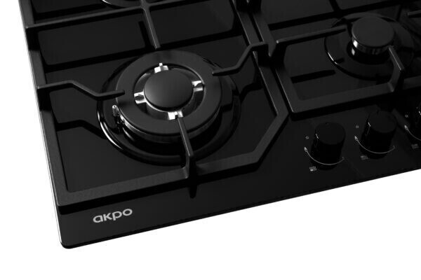 Газовая варочная панель Akpo PGA 604 FGC-T BL