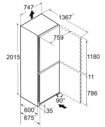 Холодильник Liebherr CNd 7723