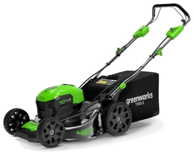 Газонокосилка электрическая greenworks 2506807 GD40LM46