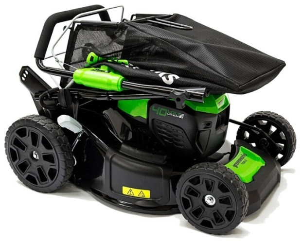 Газонокосилка электрическая greenworks 2506807 GD40LM46