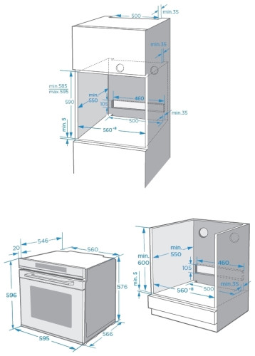 Электрический духовой шкаф WEISSGAUFF EOM 791 SDW