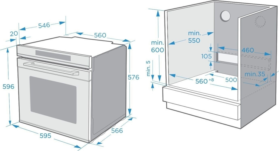 Электрический духовой шкаф WEISSGAUFF EOM 791 SDW