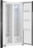 Холодильник Weissgauff WSBS 500 White Glass